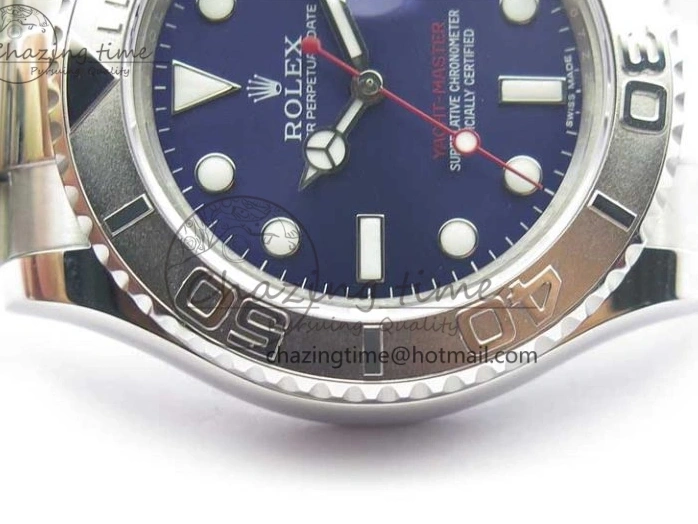 MiroTime 0510 Yacht-Master 116622 SS Bp Maker Best Edition Blue Dial on SS Bracelet SA Bright 2996